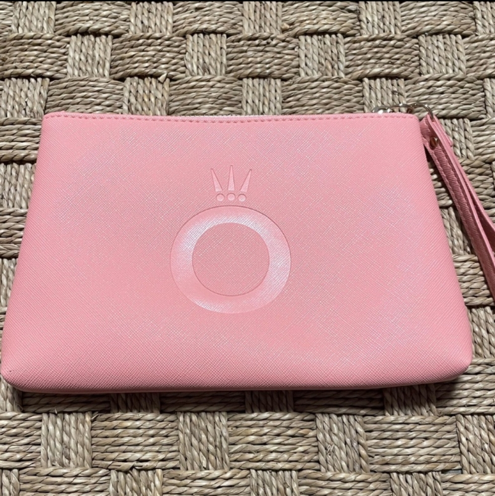 Pandora Pink Collector Clutch Wristlet Pouch, Wristlet Wallet, Jewelry Pouch